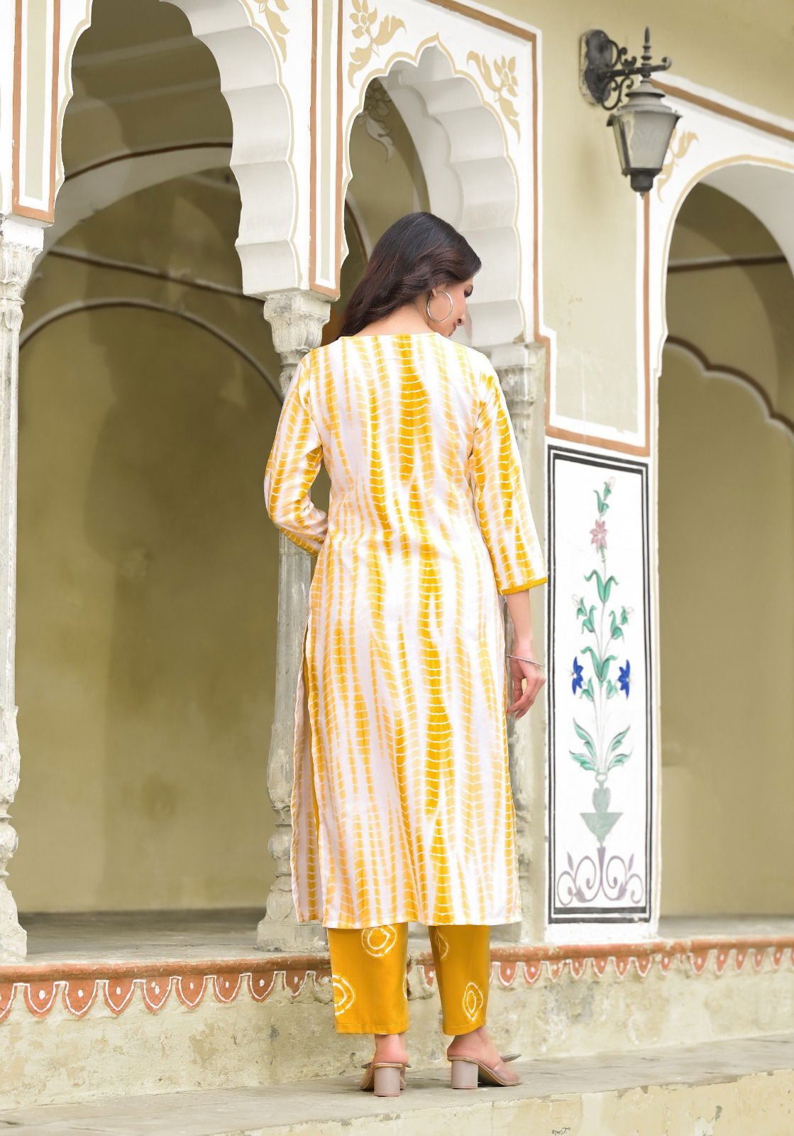 123 Dhruvi Rayon Printed Kurti With Bottom Dupatta Wholesale Shop In Surat
